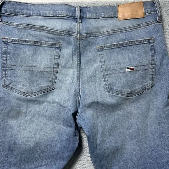 Tommy Hilfiger Herren Jeans  W36 L32‎  Denton Stretch Straight Y2K Workwear - Picture 8 of 9